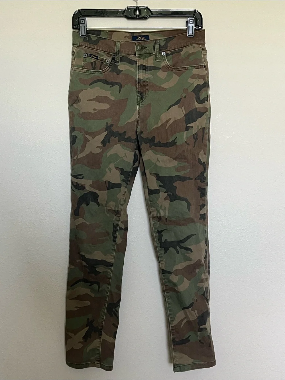 Camo Slim Fit Pants Boys 16 Polo Ralph Lauren Military Utility Y2K Inspired